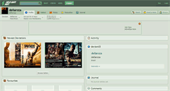 Desktop Screenshot of dellaroza.deviantart.com
