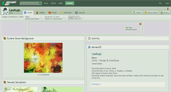 Desktop Screenshot of lexkujo.deviantart.com