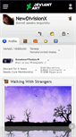 Mobile Screenshot of newdivisionx.deviantart.com