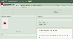 Desktop Screenshot of citizen-cybertron.deviantart.com