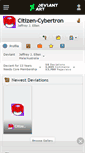 Mobile Screenshot of citizen-cybertron.deviantart.com