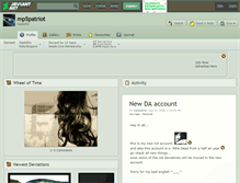 Tablet Screenshot of mp5patriot.deviantart.com