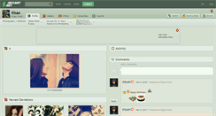 Desktop Screenshot of kisao.deviantart.com