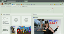 Desktop Screenshot of jordancatgirl7.deviantart.com