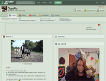 Tablet Screenshot of dippypip.deviantart.com