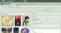 Desktop Screenshot of diebeutelratte.deviantart.com