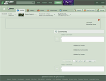Tablet Screenshot of luwo.deviantart.com