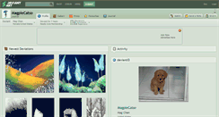 Desktop Screenshot of magpiecatso.deviantart.com