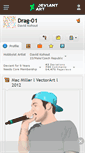 Mobile Screenshot of drag-01.deviantart.com