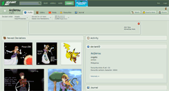 Desktop Screenshot of anjierou.deviantart.com