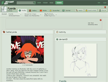 Tablet Screenshot of fyorda.deviantart.com