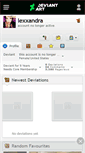 Mobile Screenshot of lexxandra.deviantart.com