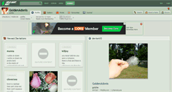 Desktop Screenshot of goldenadonis.deviantart.com