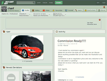 Tablet Screenshot of chanf.deviantart.com