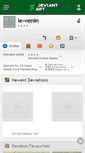 Mobile Screenshot of le-venin.deviantart.com