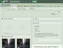 Tablet Screenshot of le-venin.deviantart.com