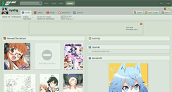 Desktop Screenshot of nyaing.deviantart.com