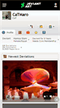 Mobile Screenshot of catmaro.deviantart.com