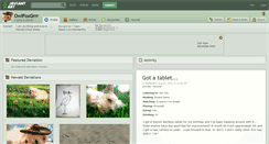 Desktop Screenshot of owlfoxgrrr.deviantart.com