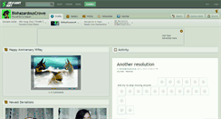 Desktop Screenshot of biohazardouscrowe.deviantart.com