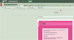 Desktop Screenshot of darkangelwithouthope.deviantart.com