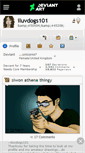 Mobile Screenshot of iluvdogs101.deviantart.com