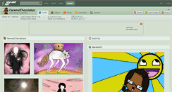 Desktop Screenshot of caramelchocolatez.deviantart.com