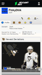 Mobile Screenshot of finkydink.deviantart.com