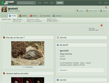 Tablet Screenshot of ignoto68.deviantart.com