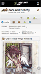 Mobile Screenshot of dark-and-twitchy.deviantart.com