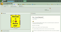 Desktop Screenshot of i-love-banana-club.deviantart.com