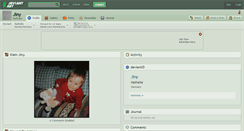 Desktop Screenshot of jiny.deviantart.com