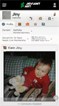 Mobile Screenshot of jiny.deviantart.com