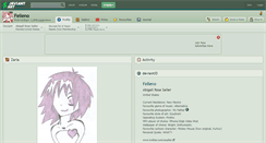 Desktop Screenshot of felleno.deviantart.com
