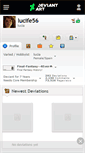 Mobile Screenshot of lucife56.deviantart.com
