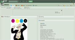 Desktop Screenshot of ivanovic.deviantart.com