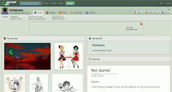 Desktop Screenshot of hollabaloo.deviantart.com