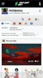 Mobile Screenshot of hollabaloo.deviantart.com