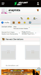 Mobile Screenshot of anapirata.deviantart.com