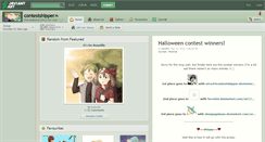 Desktop Screenshot of contestshipper.deviantart.com