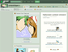 Tablet Screenshot of contestshipper.deviantart.com