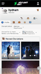 Mobile Screenshot of bydnam.deviantart.com