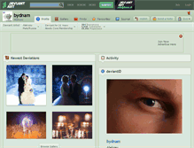 Tablet Screenshot of bydnam.deviantart.com