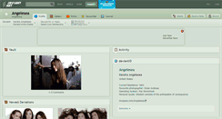 Desktop Screenshot of angelesea.deviantart.com