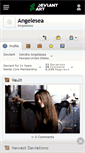 Mobile Screenshot of angelesea.deviantart.com