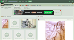 Desktop Screenshot of ignorantmonkey.deviantart.com