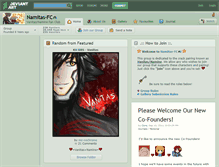 Tablet Screenshot of namitas-fc.deviantart.com