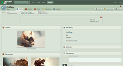 Desktop Screenshot of griffiny.deviantart.com