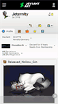 Mobile Screenshot of jeternity.deviantart.com