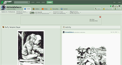 Desktop Screenshot of micheladasacco.deviantart.com